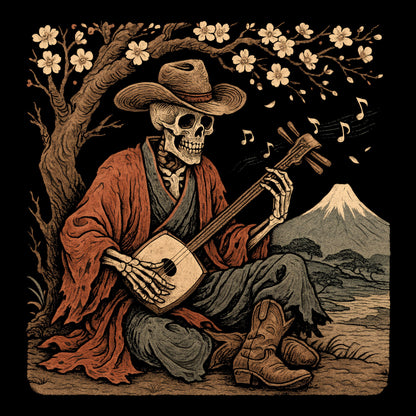 Sakura Hollow T-shirt Design