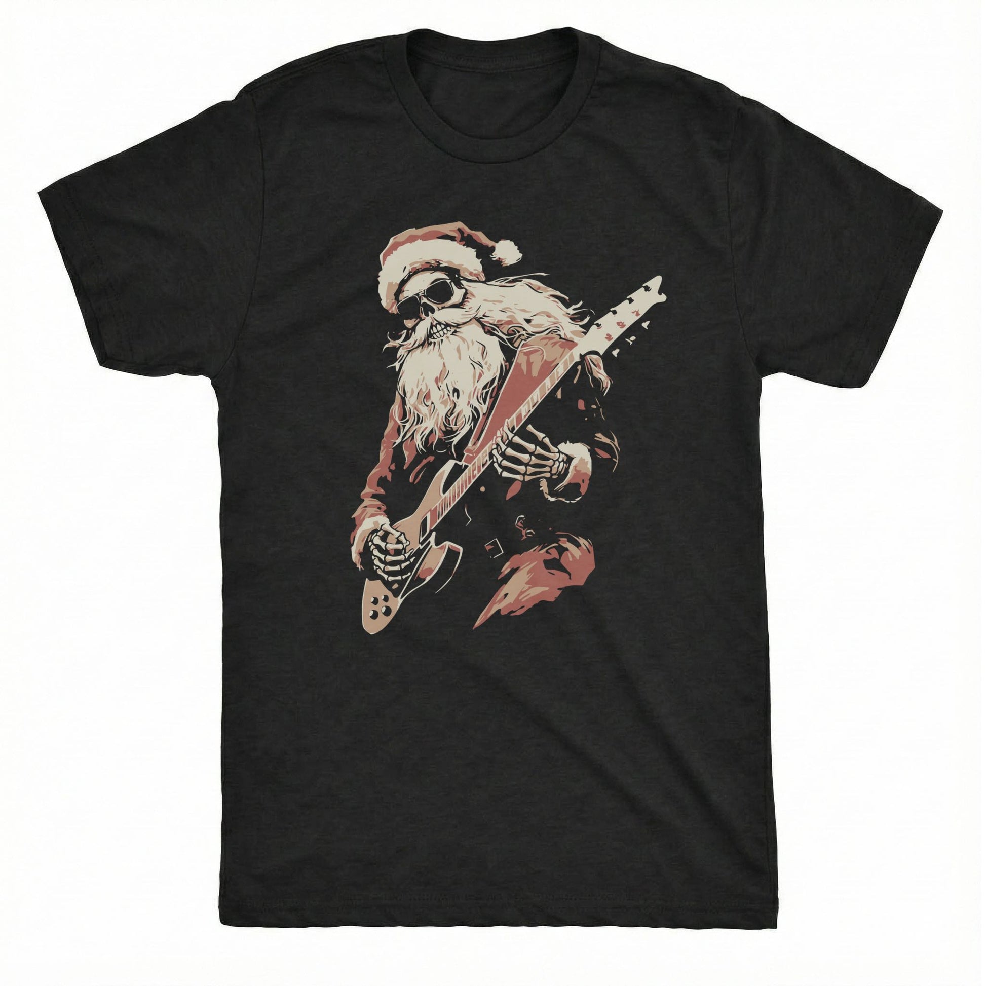 Santa Rocks Tee | Classic Tee Black