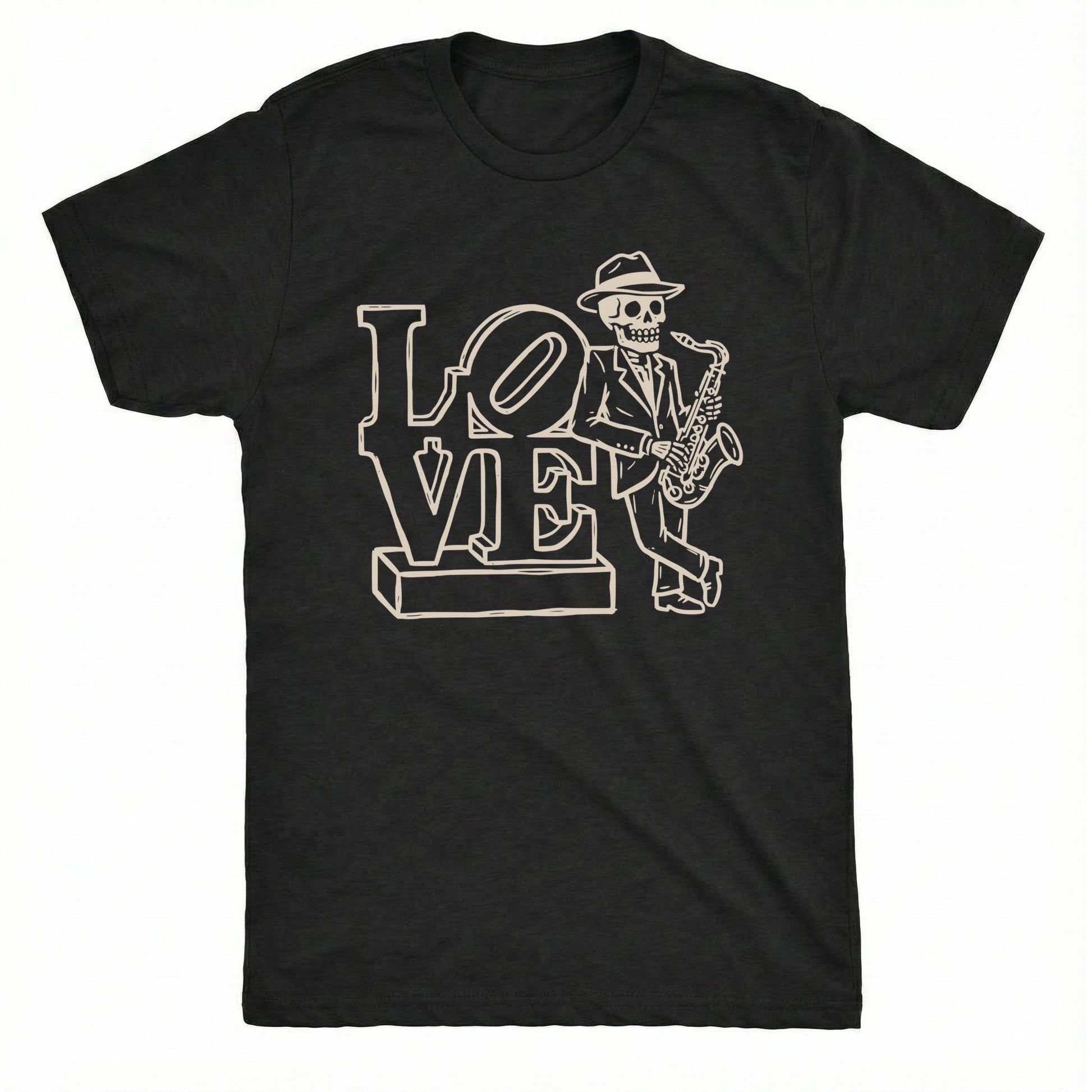 Sax Love Tee | Classic Tee Black