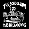 School Run Tee Black Design