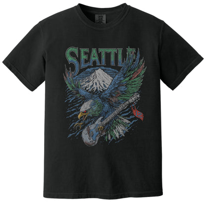 Seahawk Tee | Comfort Colors® 1717 Black