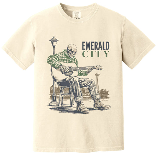 Seattle Busker Tee | Comfort Colors® 1717 Ivory