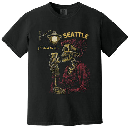 Seattle Jazz Tee | Comfort Colors® 1717 Black