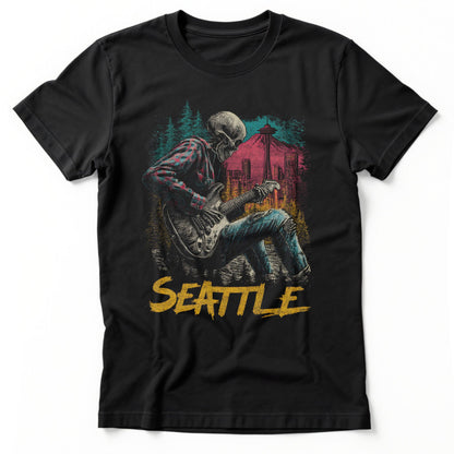 Seattle Noir T-Shirt | Classic Tee Black