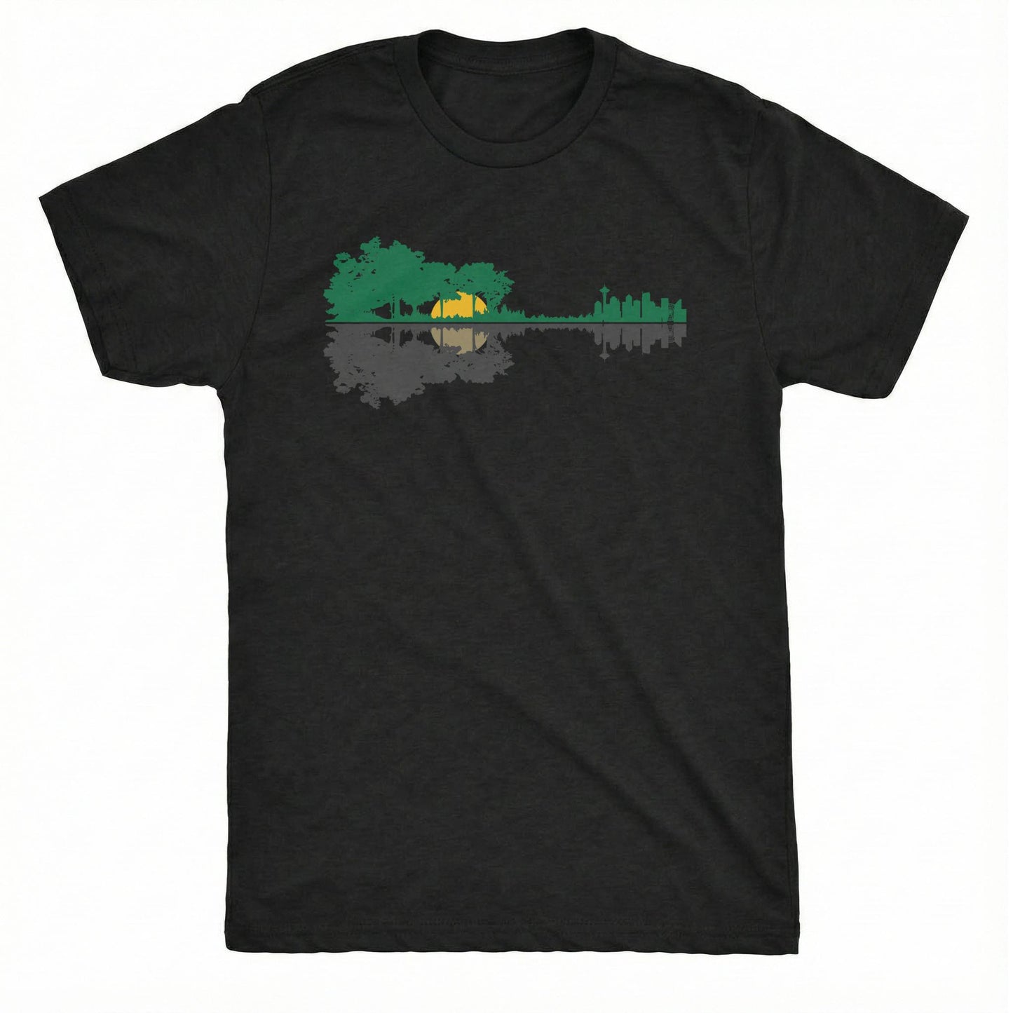 Seattle Reflection Tee | Classic Tee Black