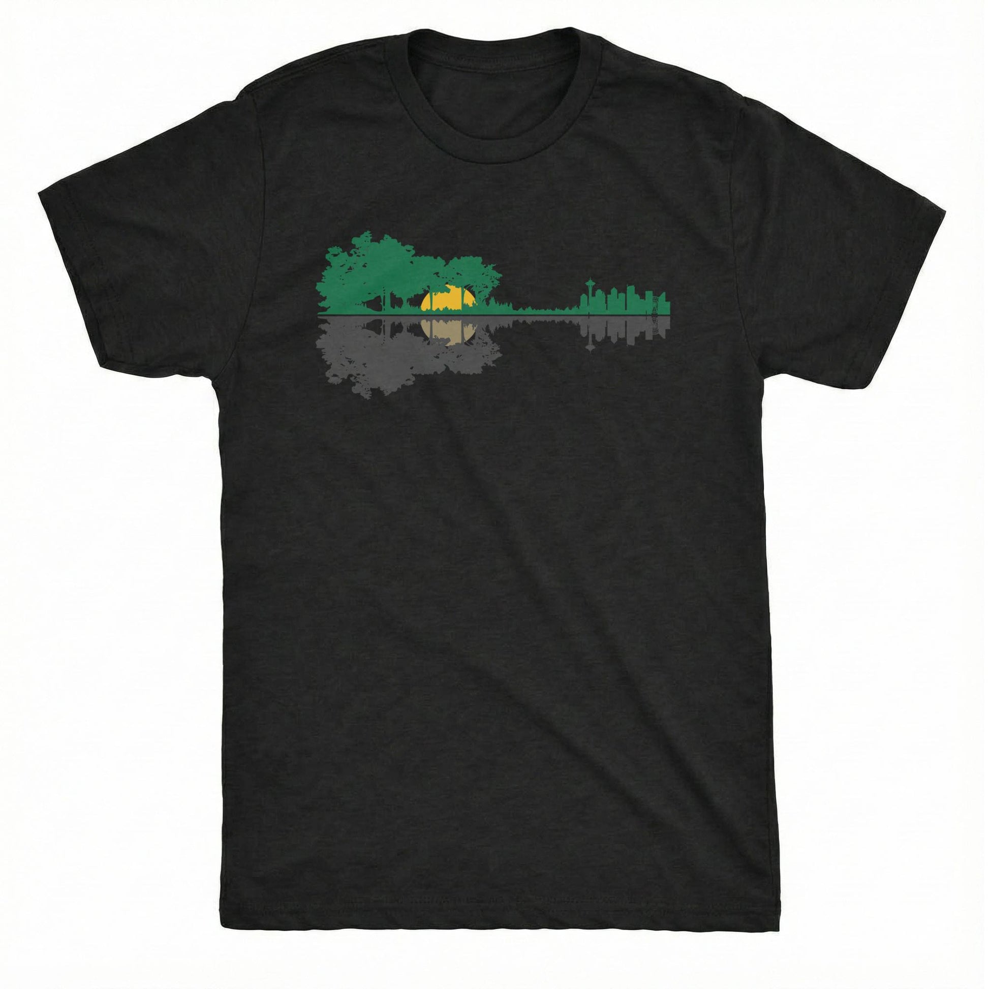Seattle Reflection Tee | Classic Tee Black