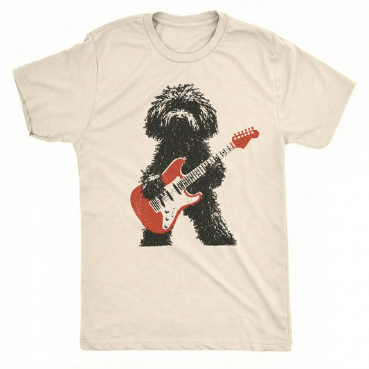 Shaggy Rocks Tee Natural Mockup