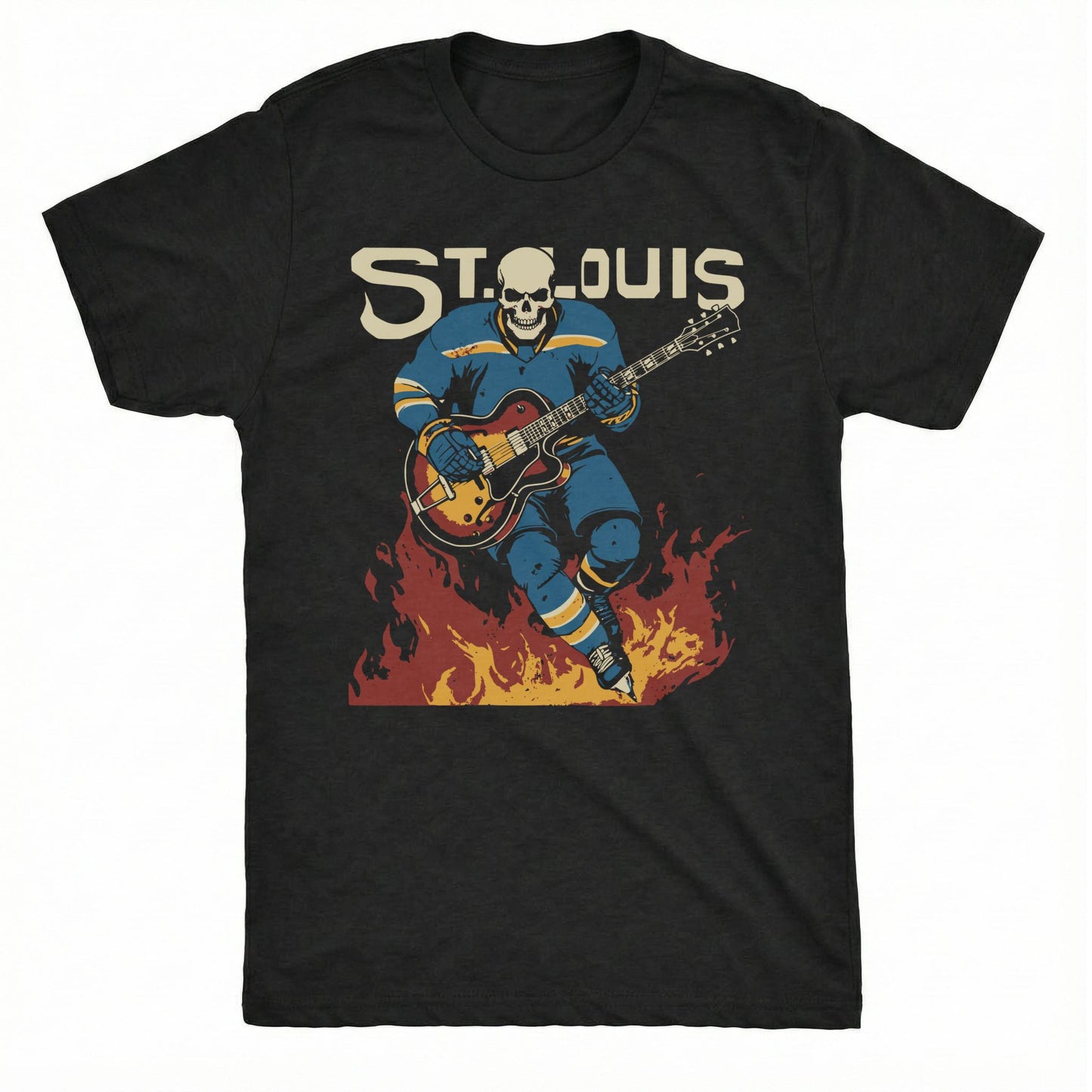 Skater Blues Tee | Classic Tee Black