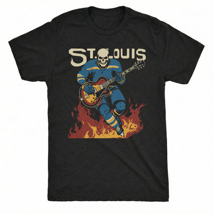 Skater Blues Tee | Classic Tee Black