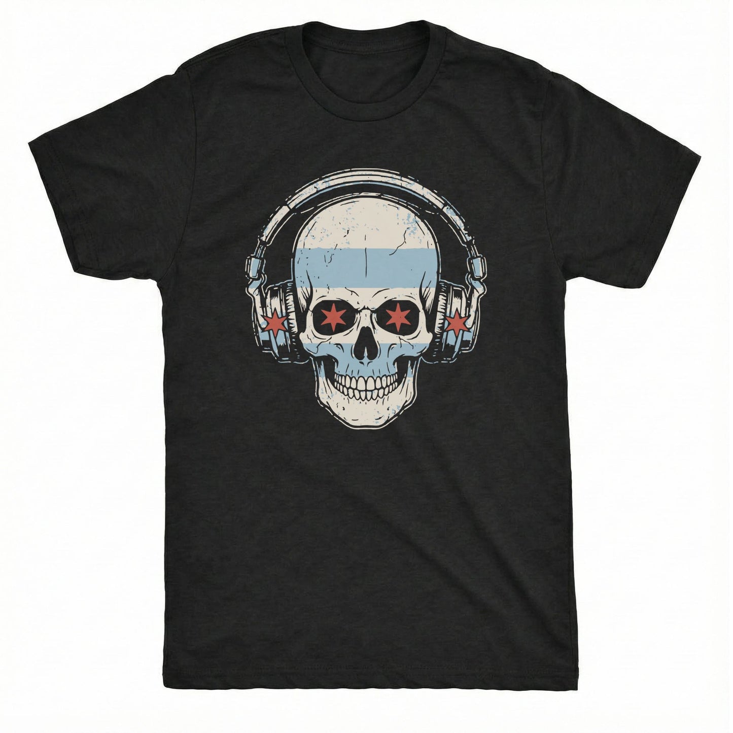 Skull Flag Tee | Classic Tee Black