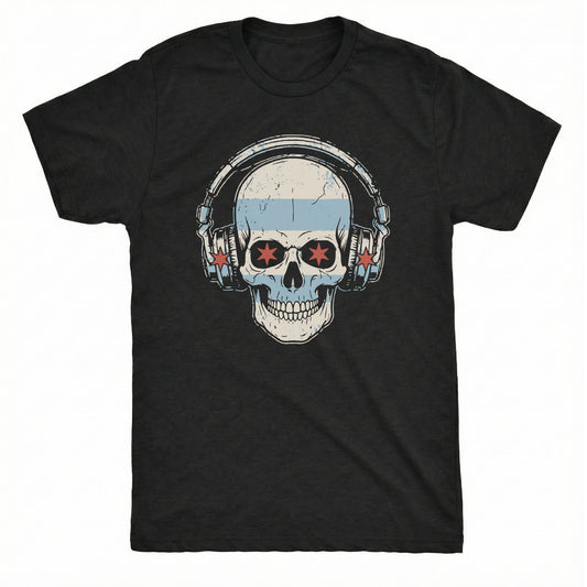 Skull Flag Tee | Classic Tee Black