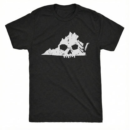 Skullginia Tee Black Mockup