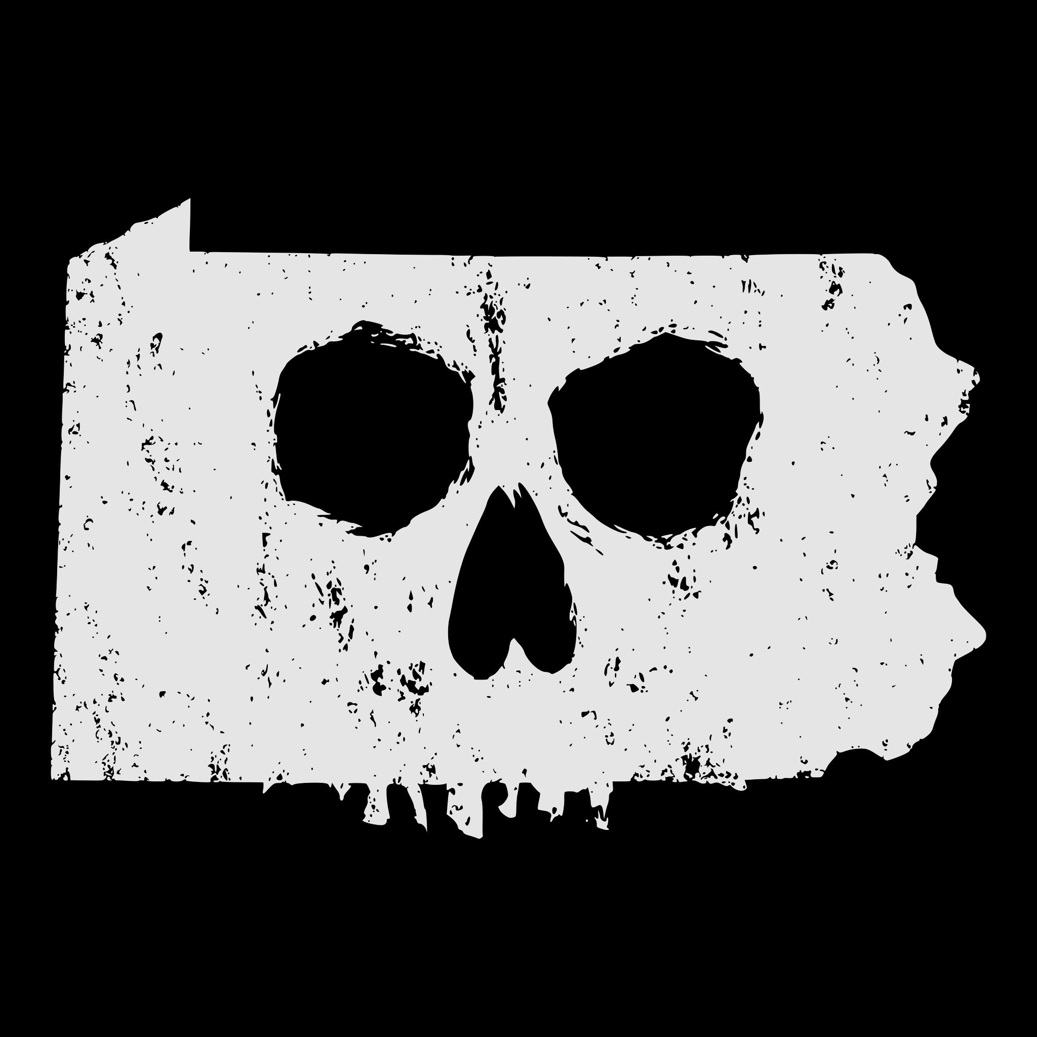 Skullvania Tee Black Design