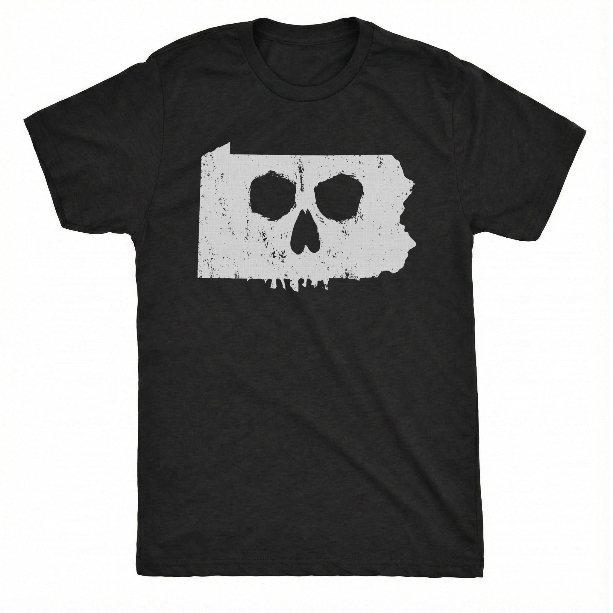 Skullvania Tee Black Mockup