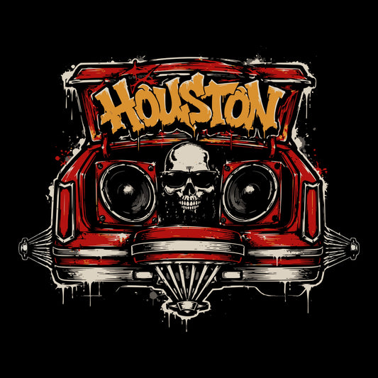 Slab Car Tee Black Design