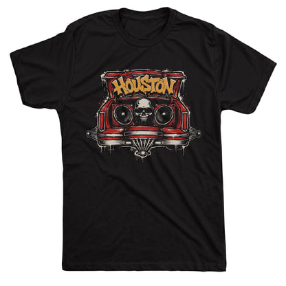 Slab Car Tee Black Mockup