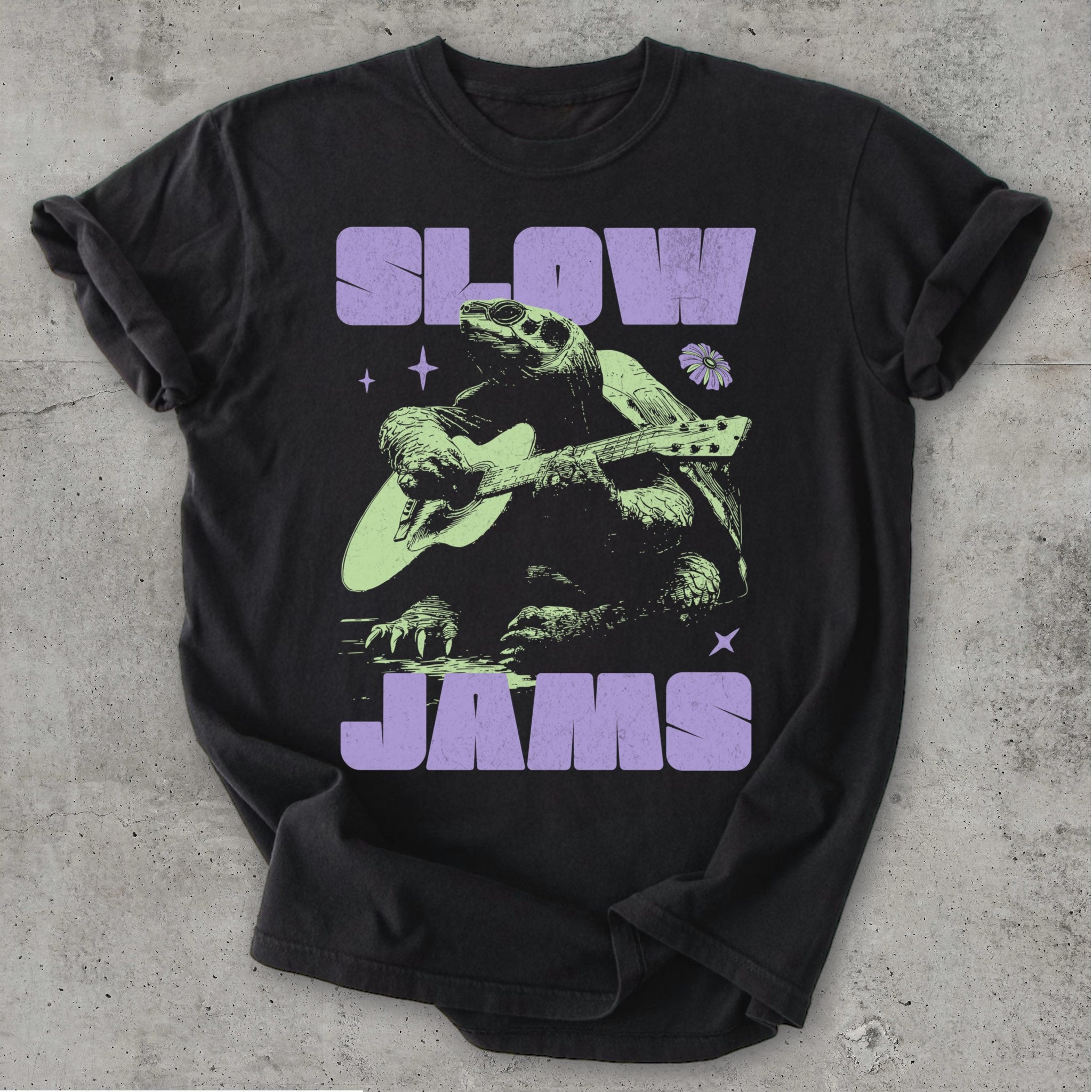 Slow Jams Tee | Classic Tee Black