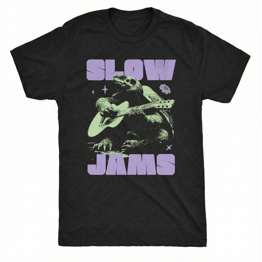 Slow Jams Tee | Classic Tee Black