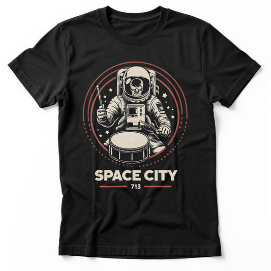 Space City T-Shirt | Classic Tee Black