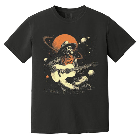Space Cowboy T-Shirt | Comfort Colors® 1717 Black