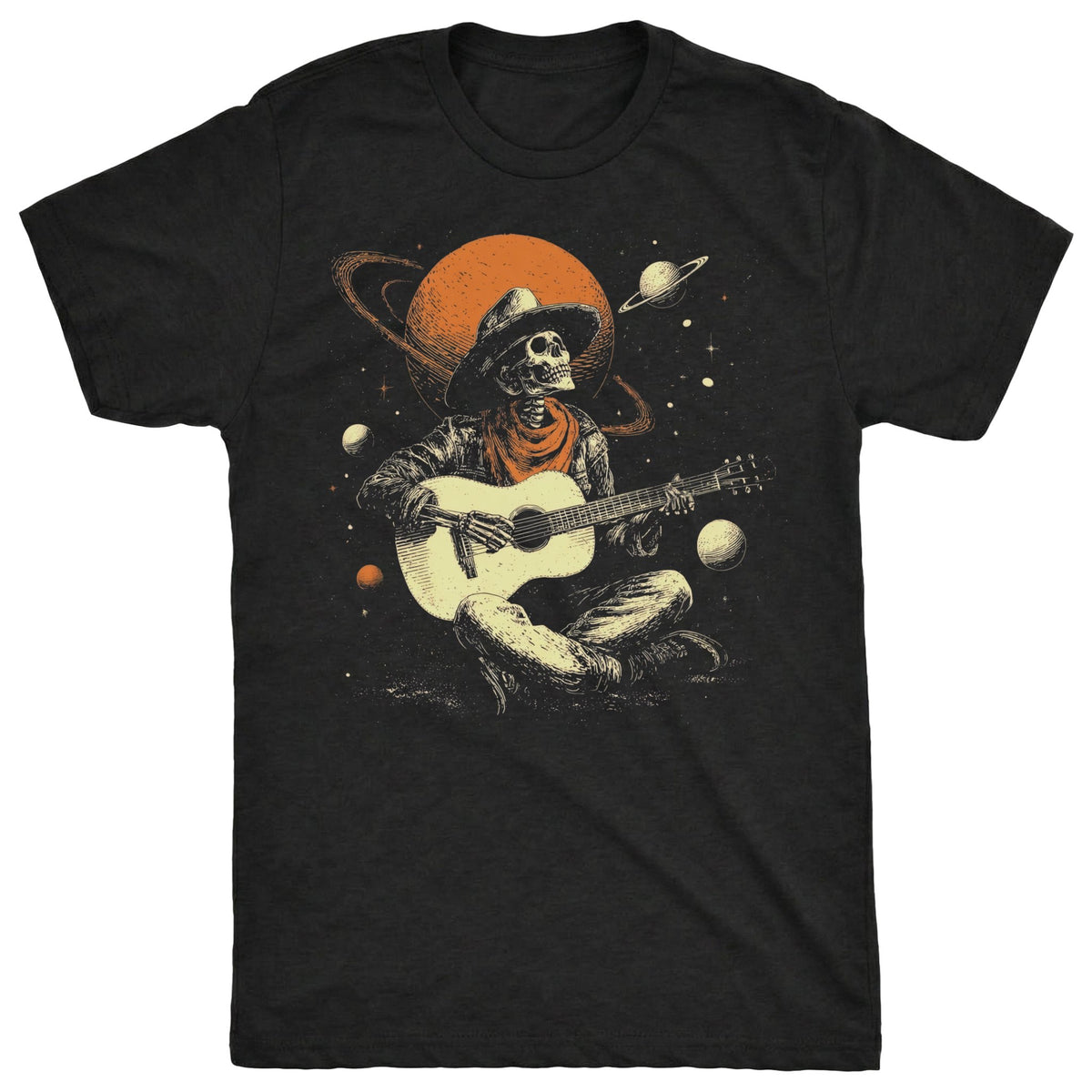 Space Cowboy Tee | Comfort Colors® 1717 Black