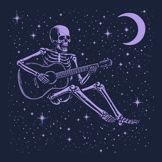 Space Jam Tee Navy Design