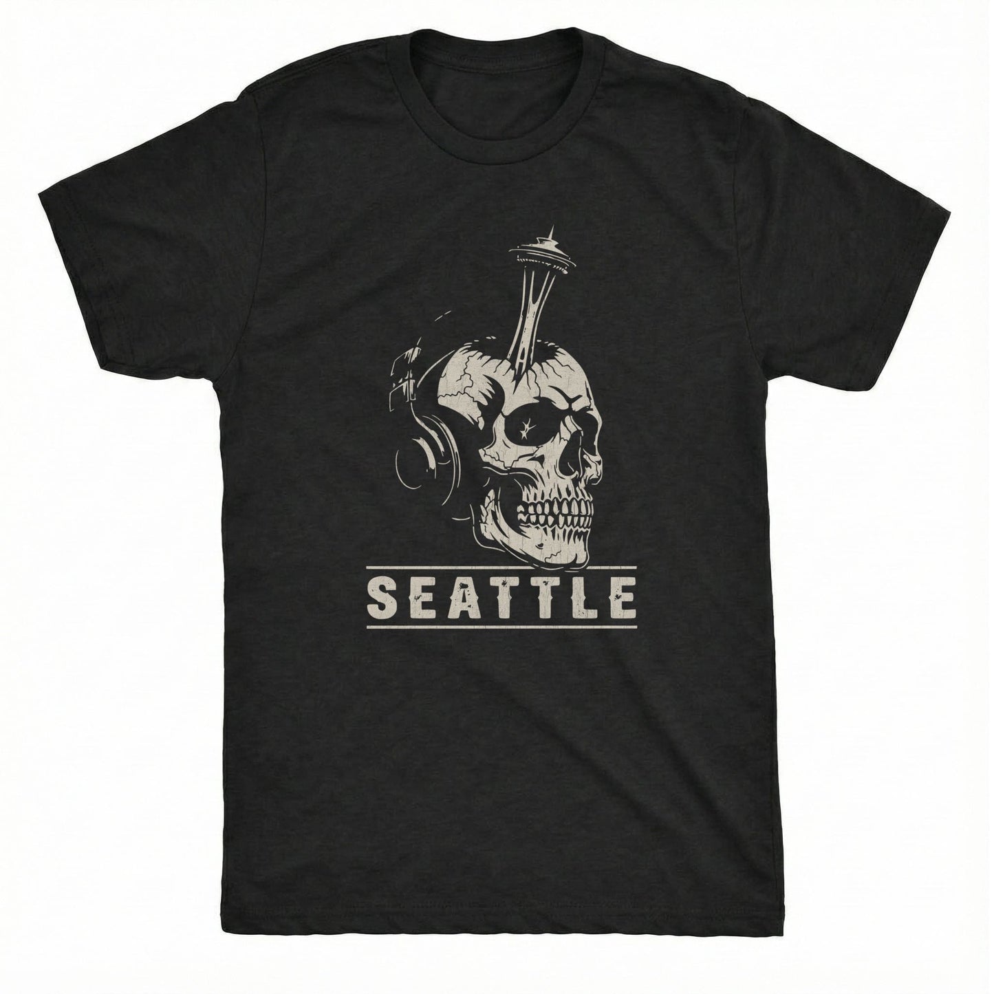 Space Skull Tee | Classic Tee Black