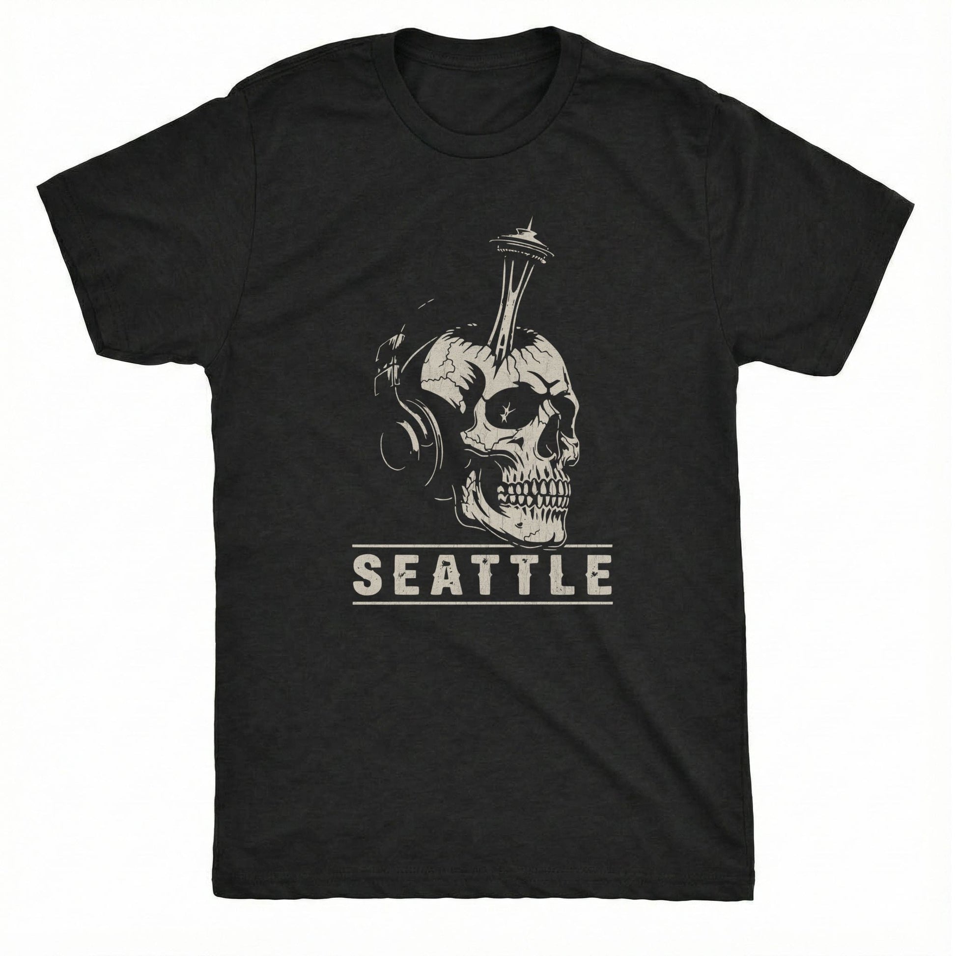 Space Skull Tee | Classic Tee Black