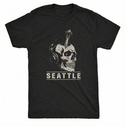 Space Skull Tee | Classic Tee Black