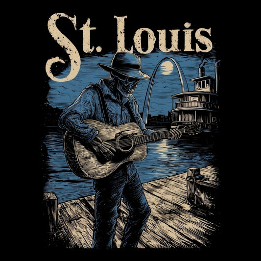 St. Louis Blues T-Shirt Design