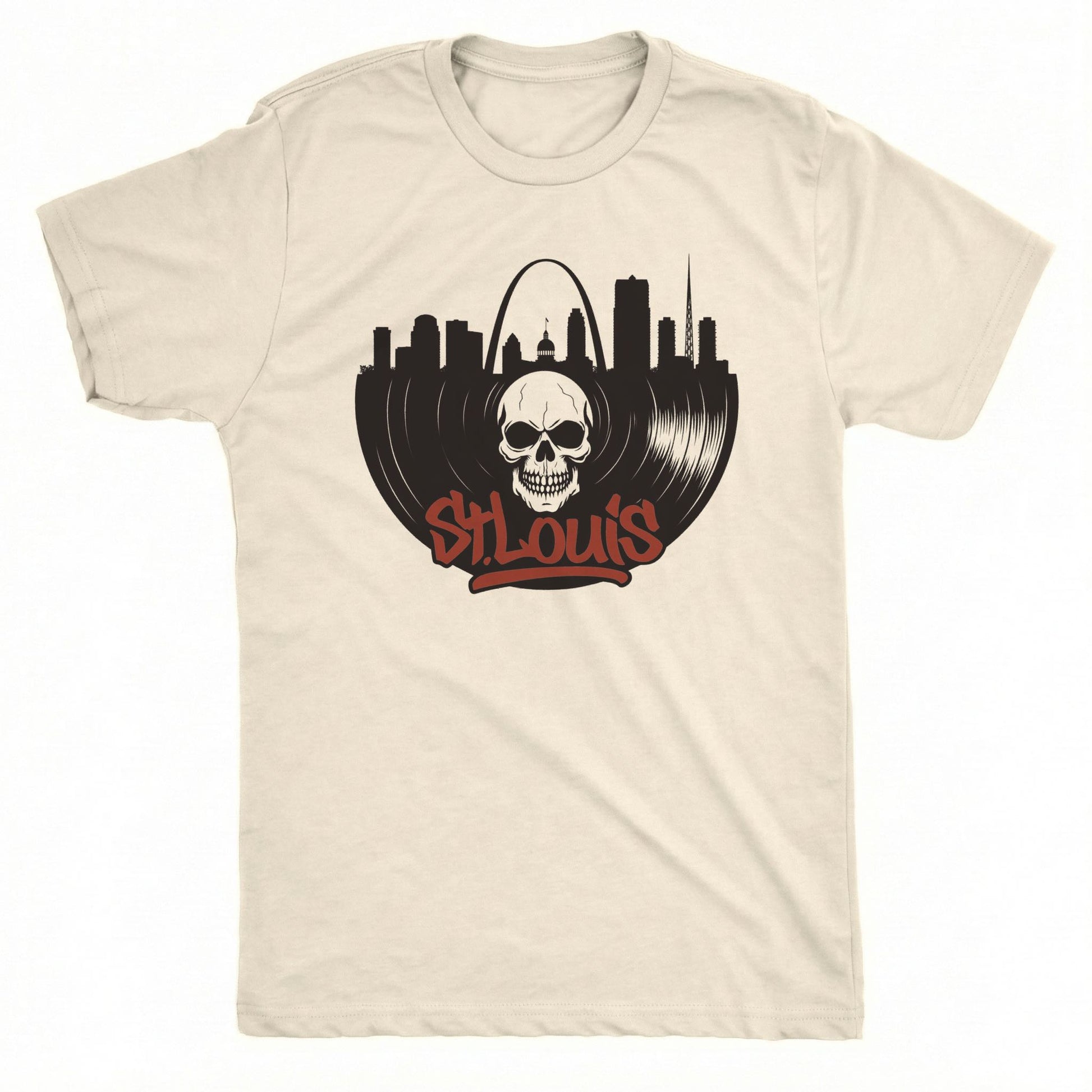 St. Louis Vinyl T-Shirt | Comfort Colors® 1717 Natural