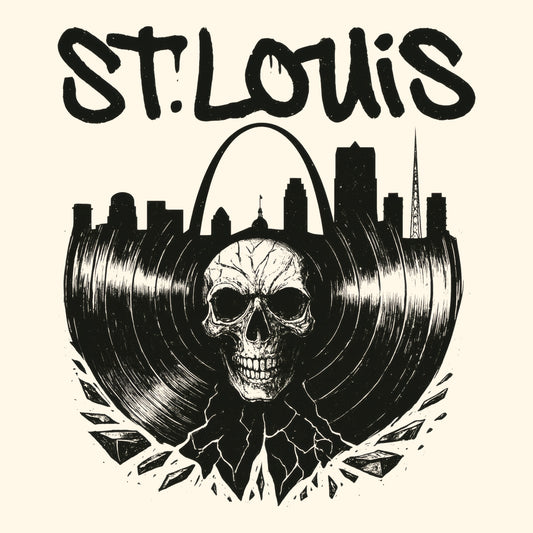 St. Louis Vinyl T-Shirt Design