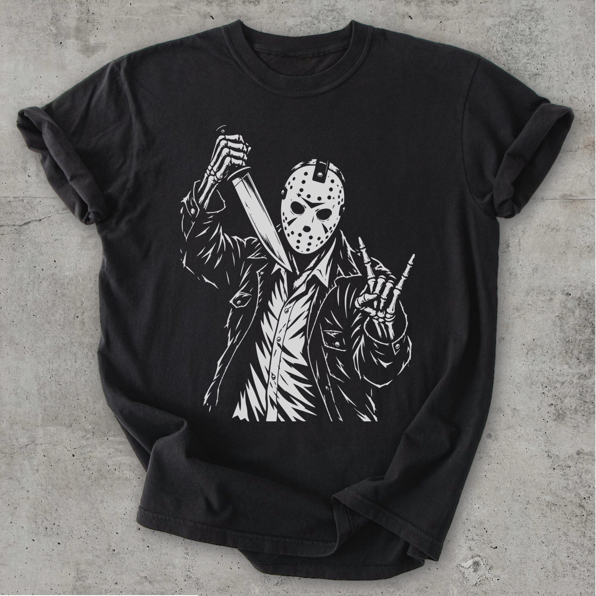 Stab Rock Tee Black Mockup