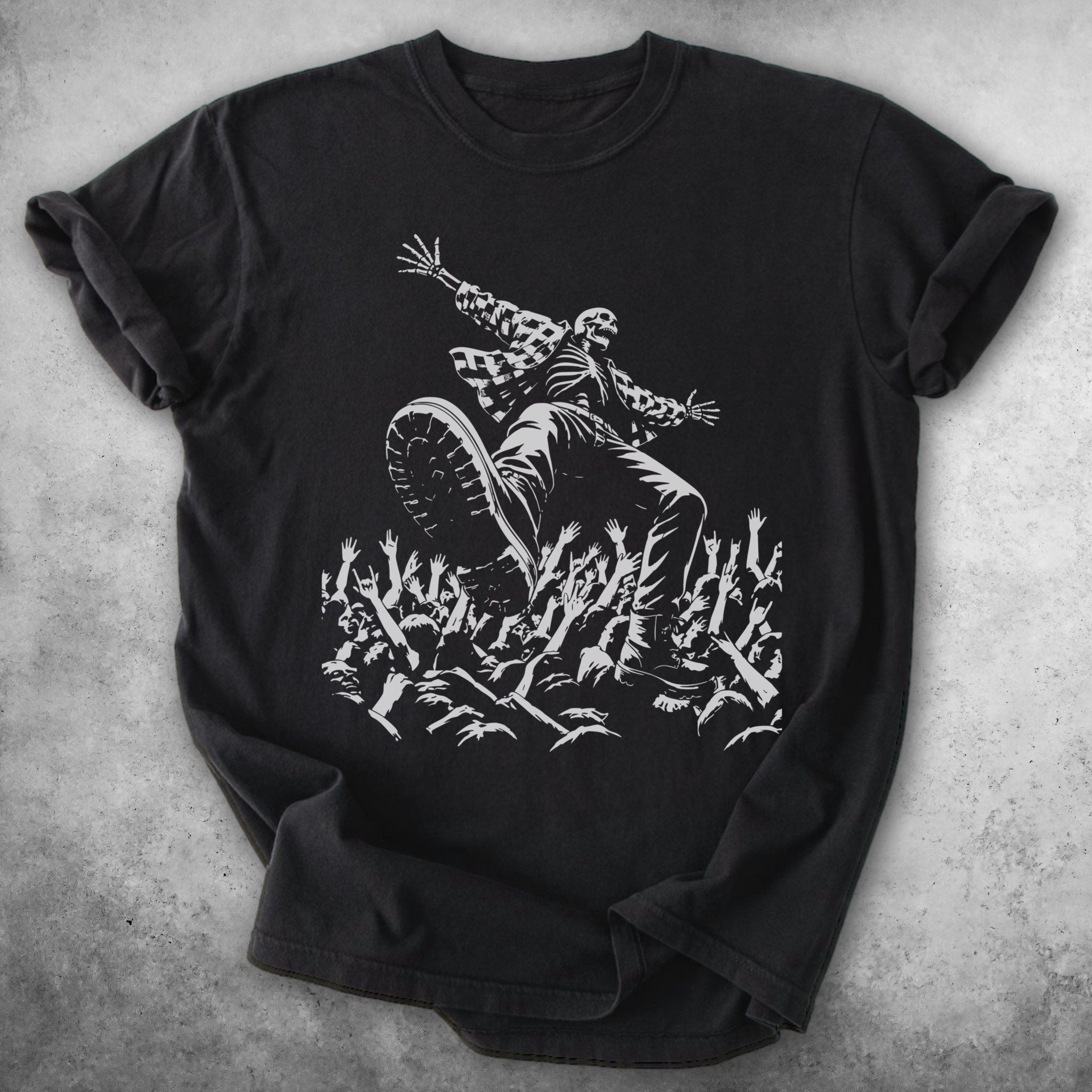 Stage Dive Tee Black Mockup