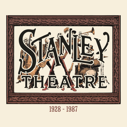 Stanley Theatre Tee Natural Design