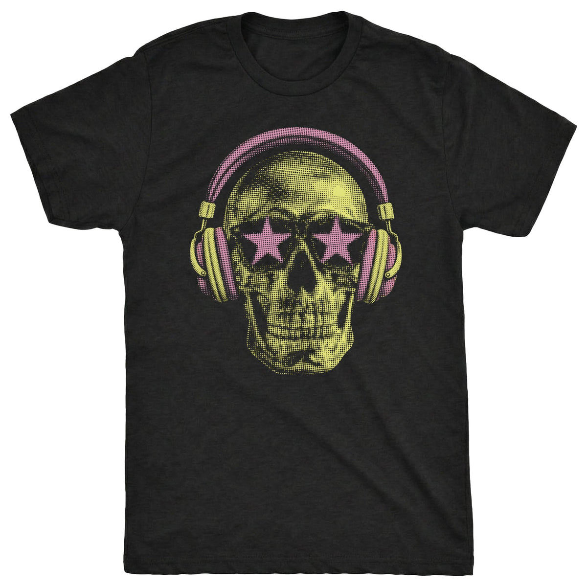 Starry Eyes Tee Black Mockup