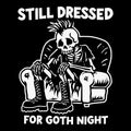 Still Goth Tee Black Design