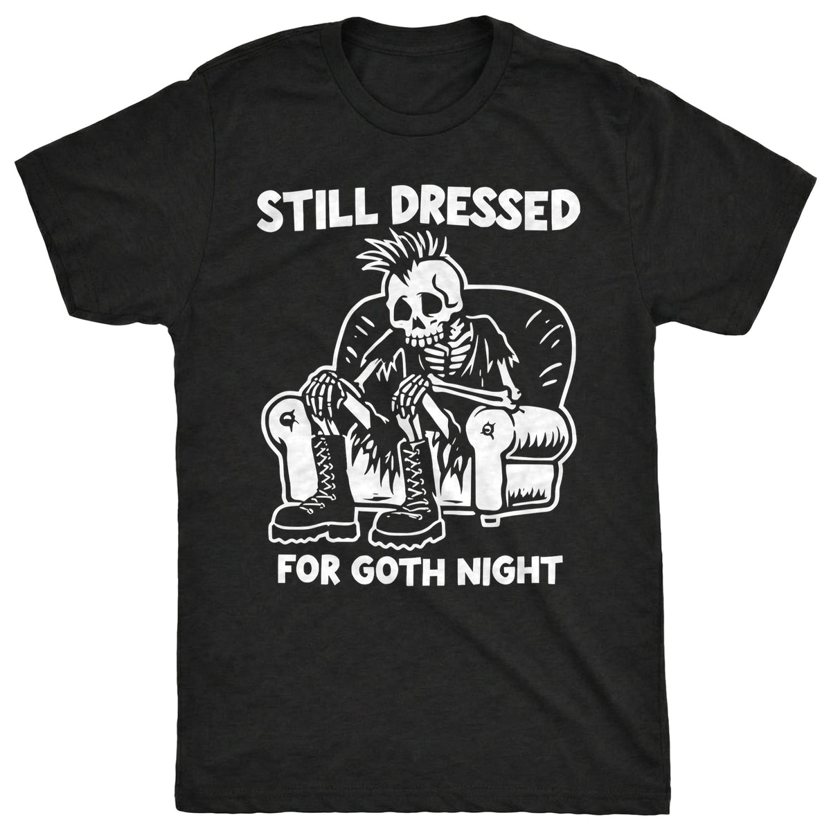 Still Goth Tee Black Mockup