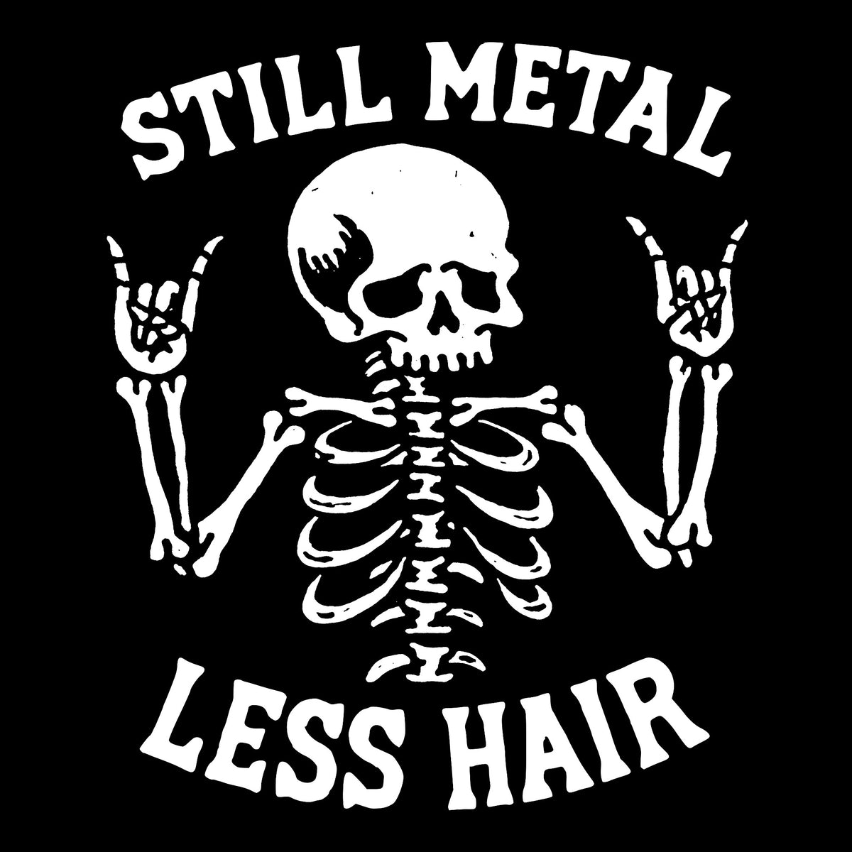 Still Metal Tee Black Design