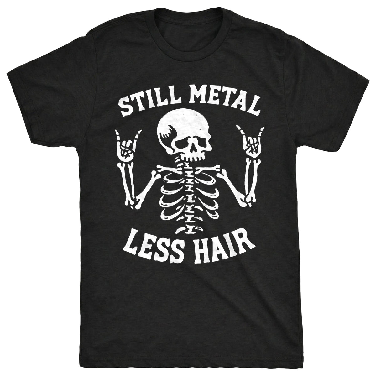 Still Metal Tee Black Mockup