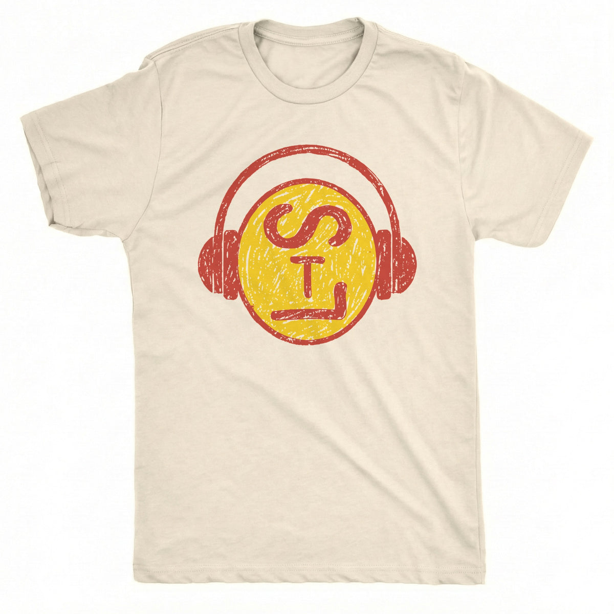 Stl Egg Head Tee Natural Mockup