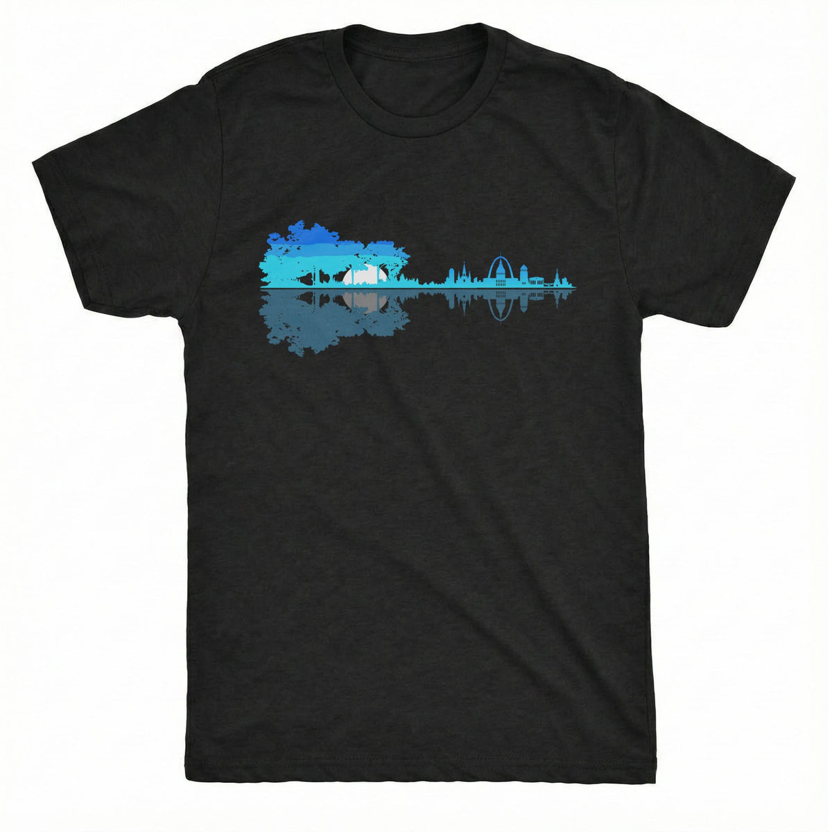 Stl Reflection Tee | Classic Tee Black