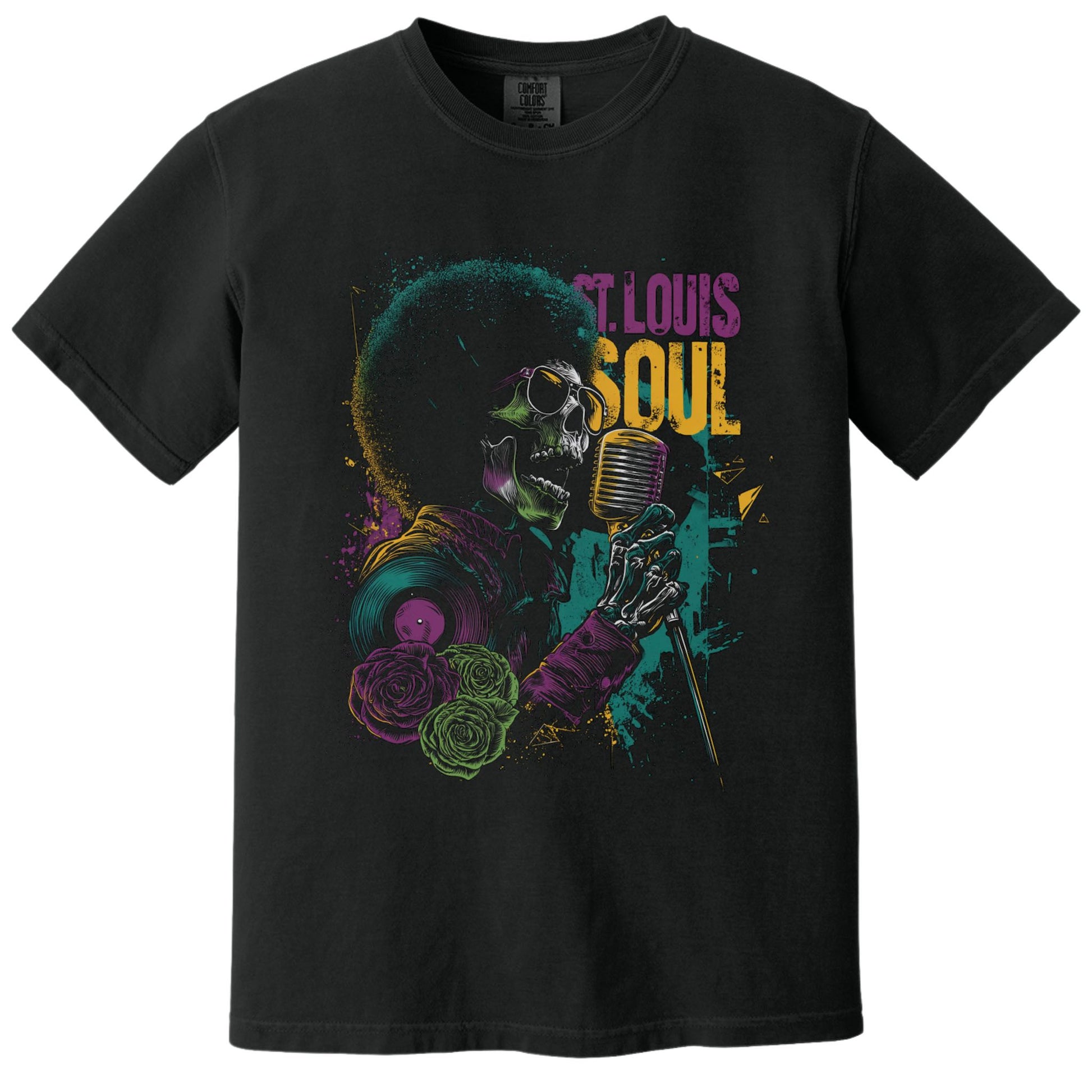 Stl Soul Tee | Comfort Colors® 1717 Black