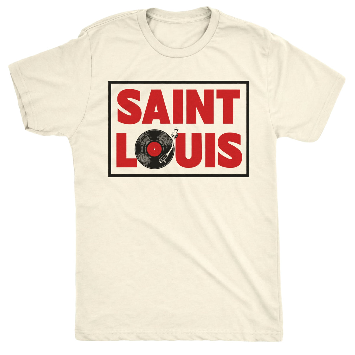 Stl Vinyl Tee Natural Mockup