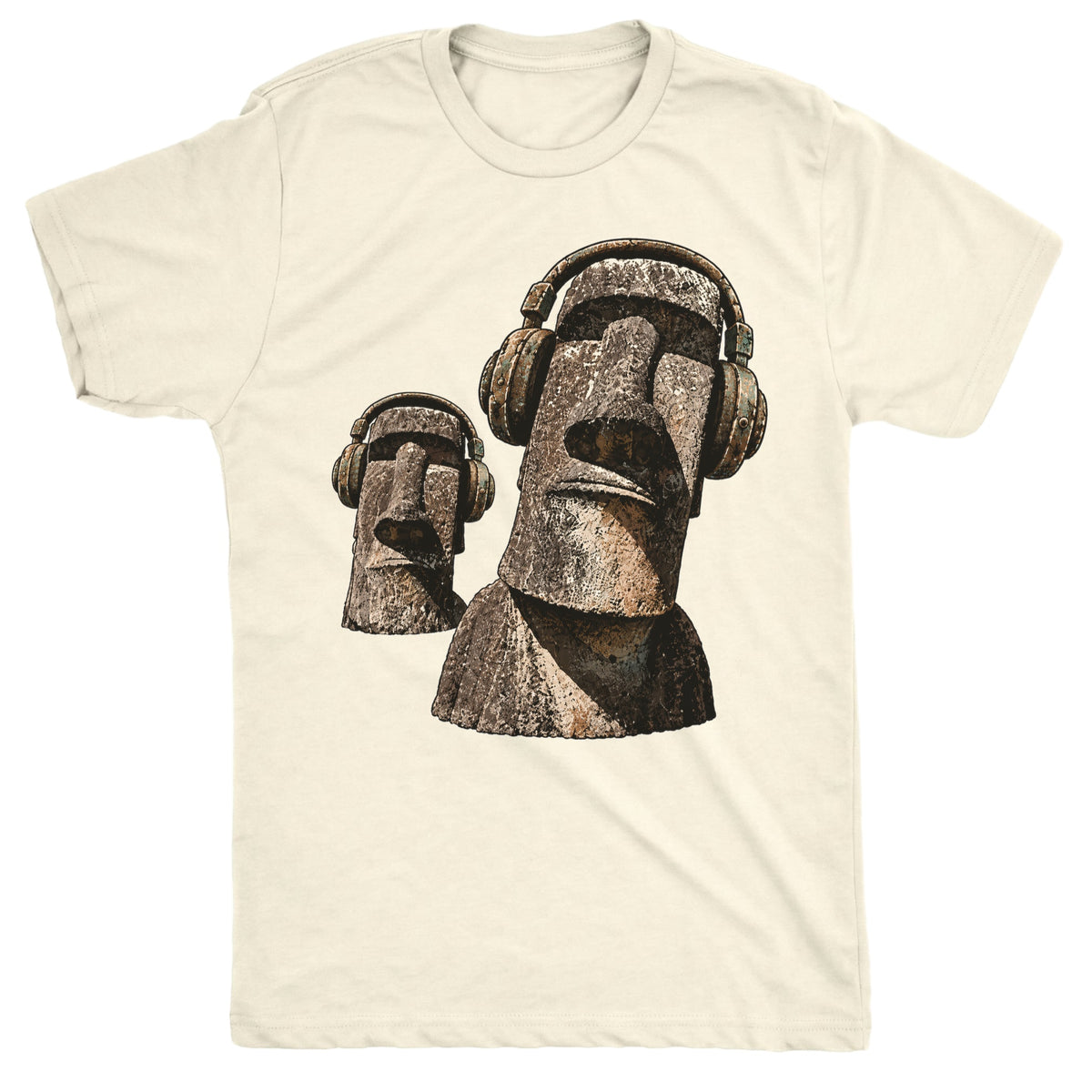 Stoneheads Tee Natural Mockup