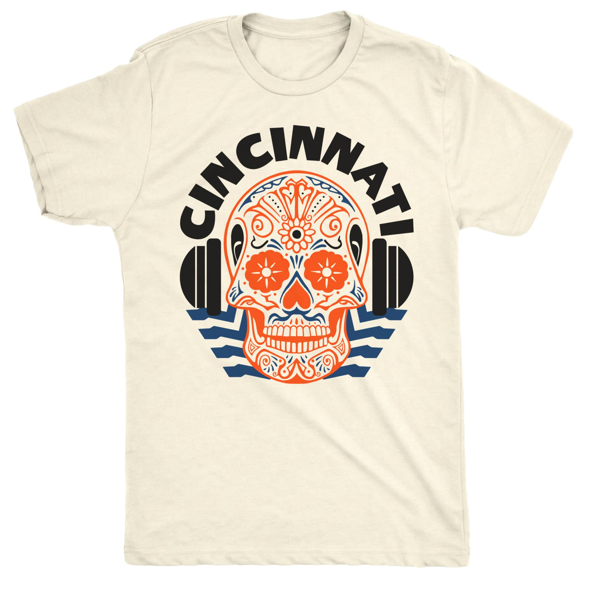 Sugar Cincy Tee Natural Mockup