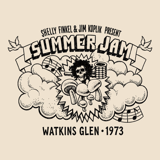 Summer Jam '73 Tee Natural Design