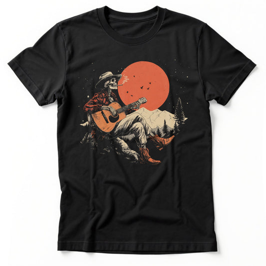 Sunset Serenade T-Shirt | Comfort Colors® 1717 Black