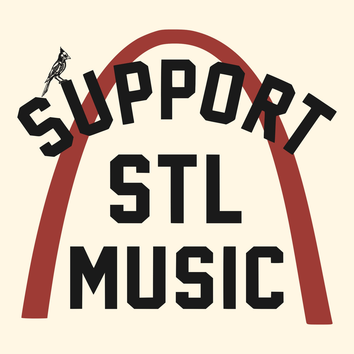 Support Stl Tee Natural Design
