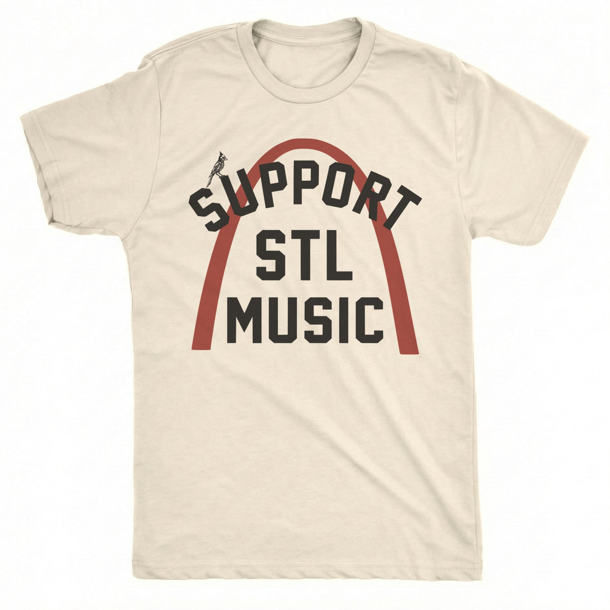 Support Stl Tee Natural Mockup